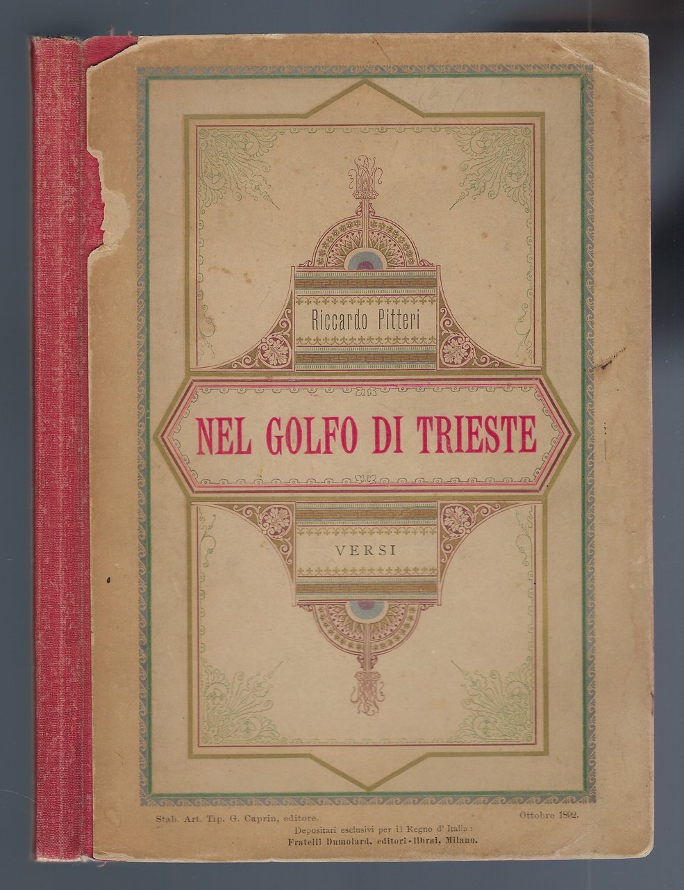 Nel golfo di Trieste Versi