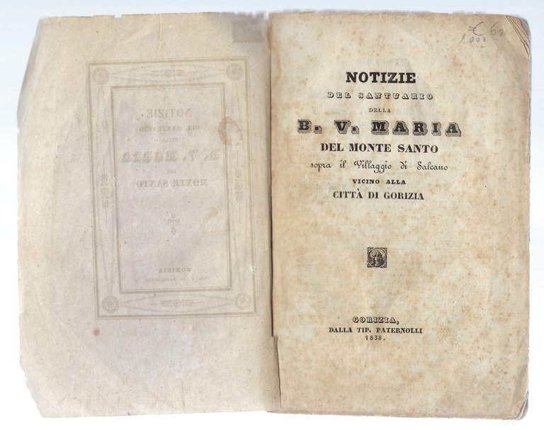 Notizie del santuario della B. V. Maria del Monte Santo