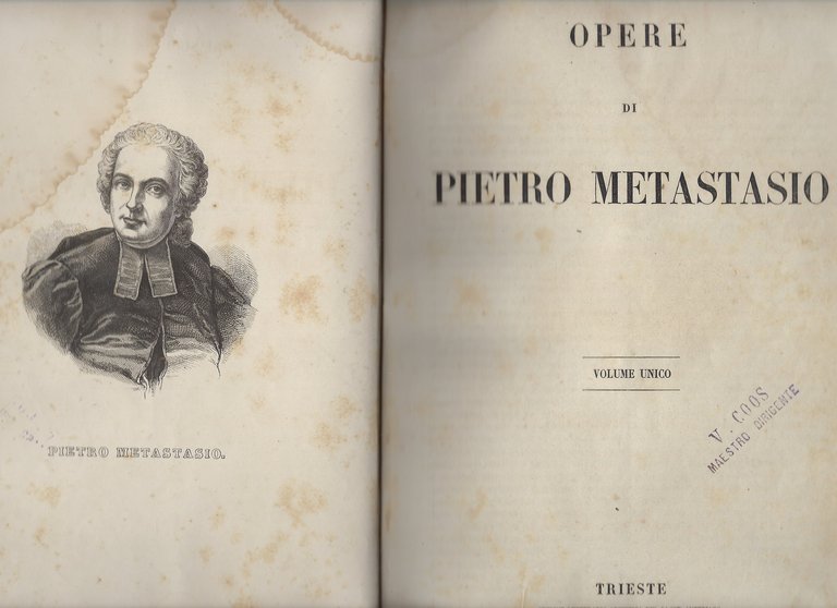 Opere di Pietro Metastasio
