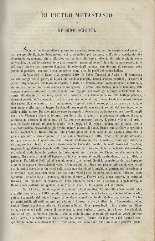 Opere di Pietro Metastasio