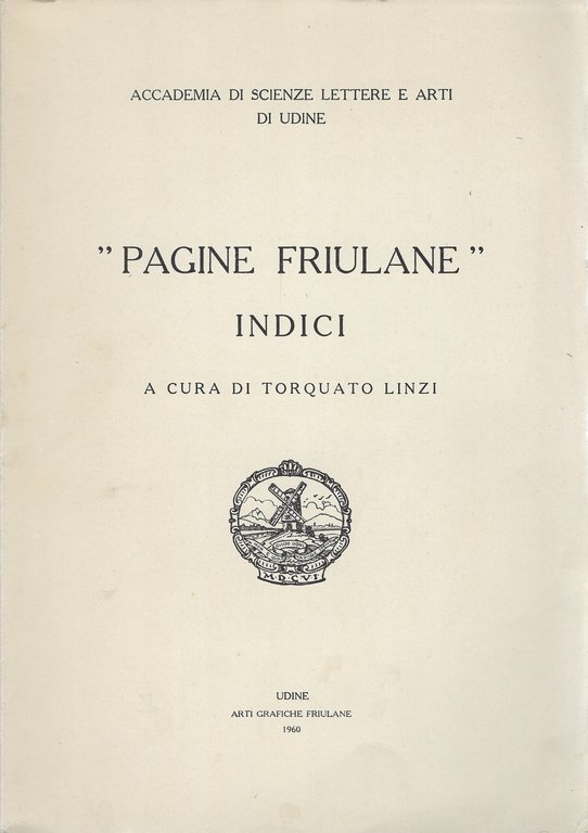 "Pagine friulane" indici