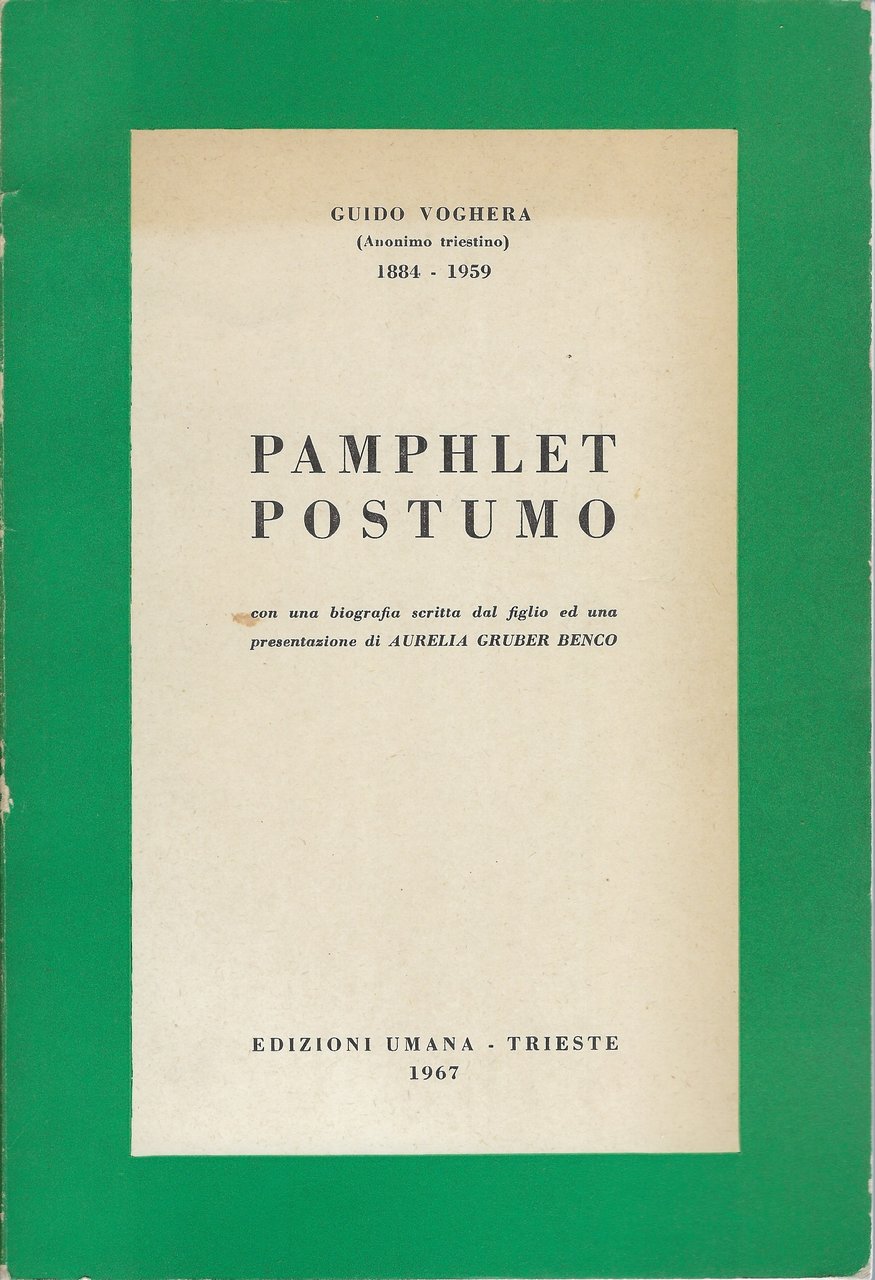 Pamphlet postumo