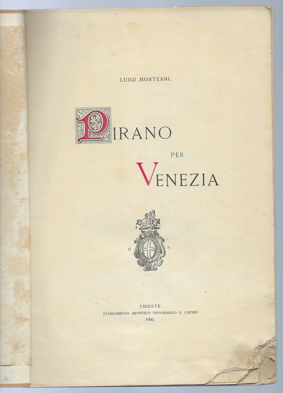 Pirano per Venezia