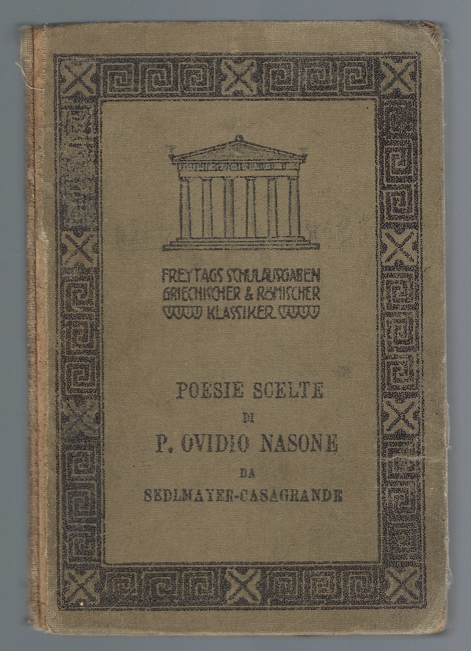 Poesie scelte di P. Ovidio Nasone