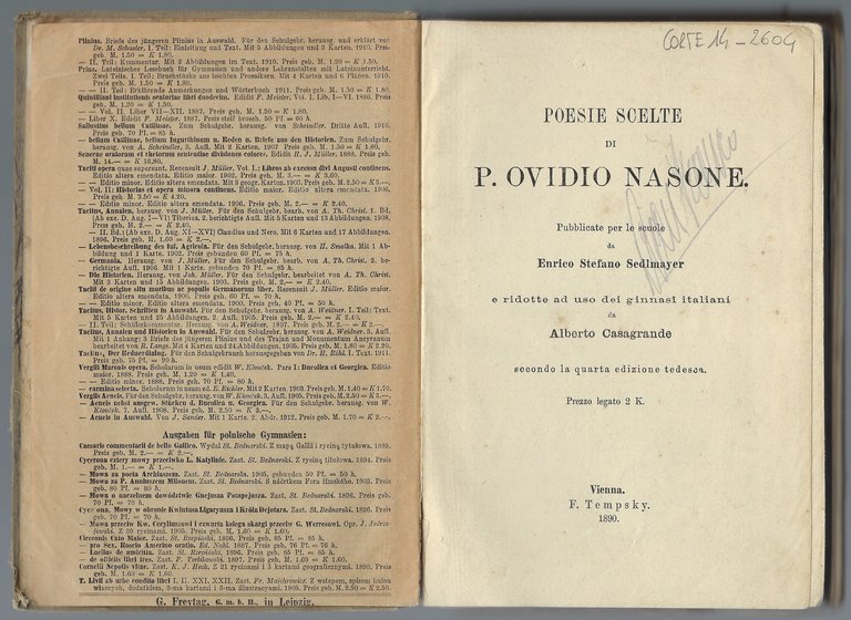 Poesie scelte di P. Ovidio Nasone