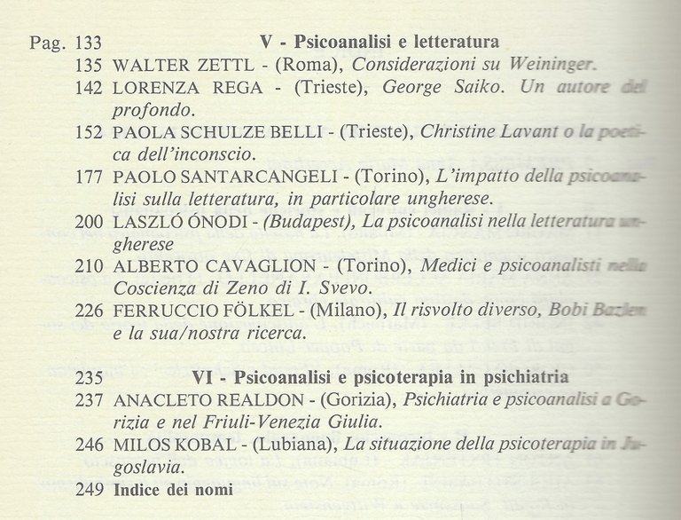 Psicoanalisi e cultura nella Mitteleuropa