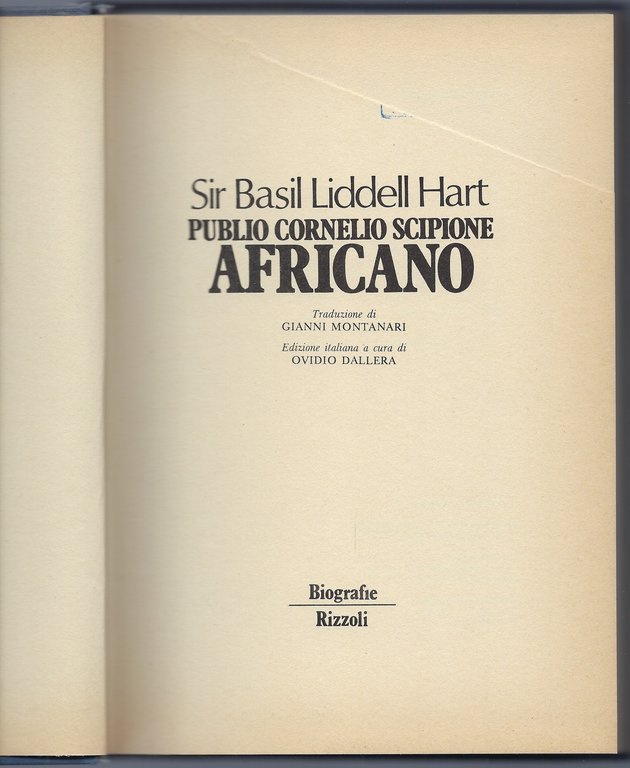 Scipione Africano: il vincitore di Annibale.