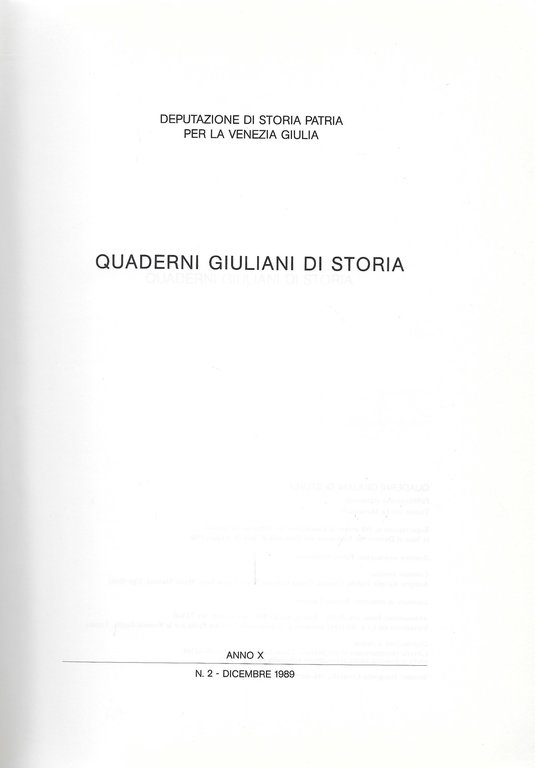 Quaderni giuliani di storia per Giani Stuparich