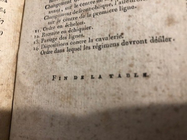 Rglement concernant l'exercice et les manoeuvres de l'infanterie Du premier …