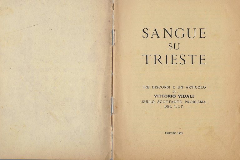 Sangue su Trieste