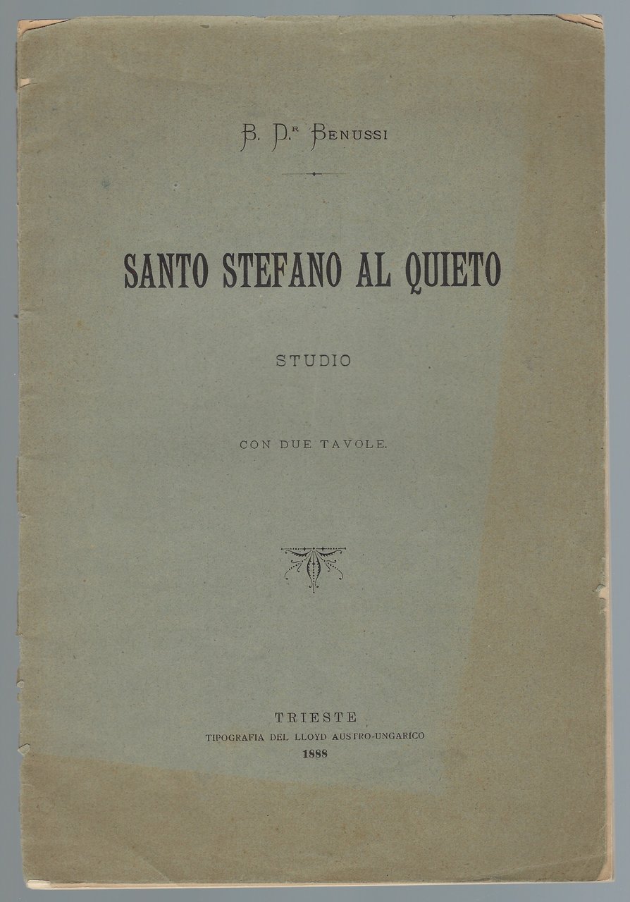 Santo Stefano al Quieto Studio