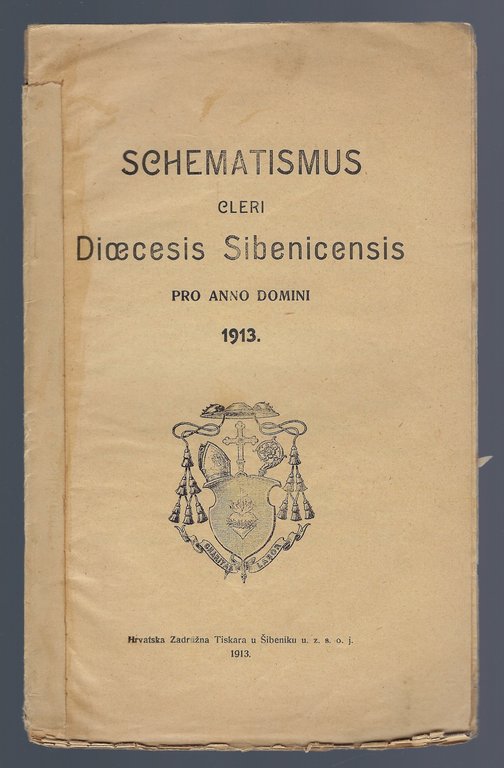 Schematismus cleri Dioecesis Sibenicensis pro anno Domini 1913