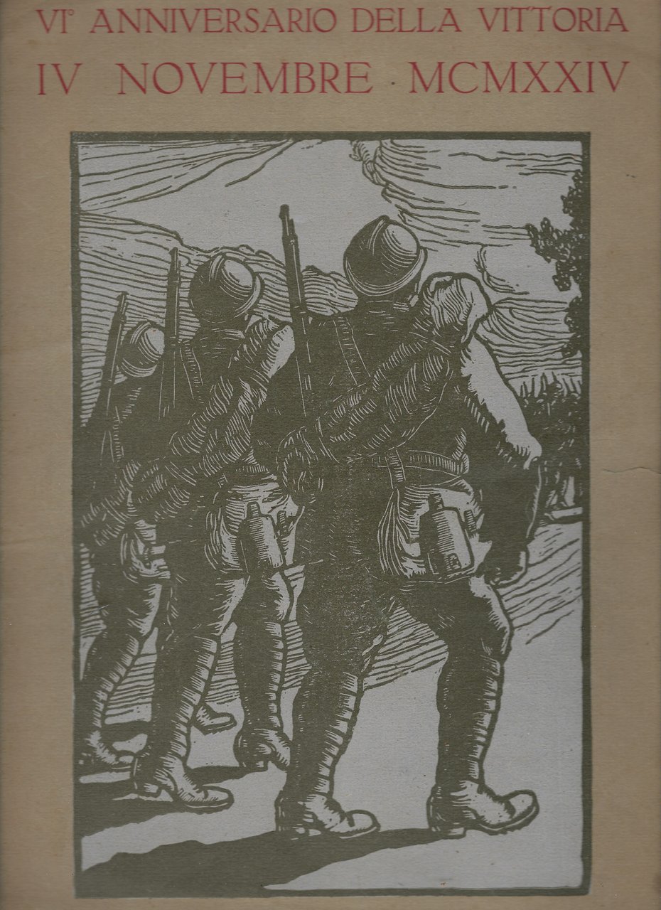 Sesto anniversario della Vittoria 4 Novembre 1924