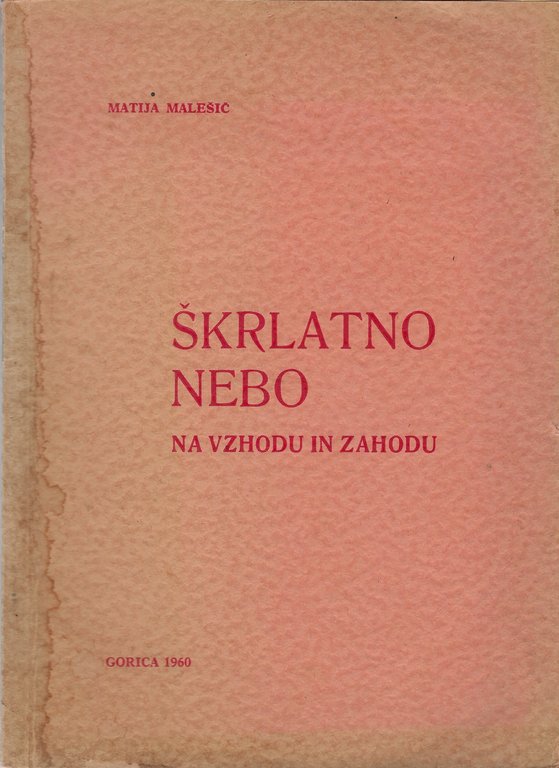 Skrlatno nebo na vzhodu in zahodu