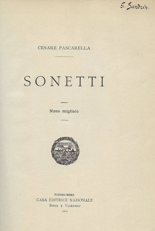 Sonetti