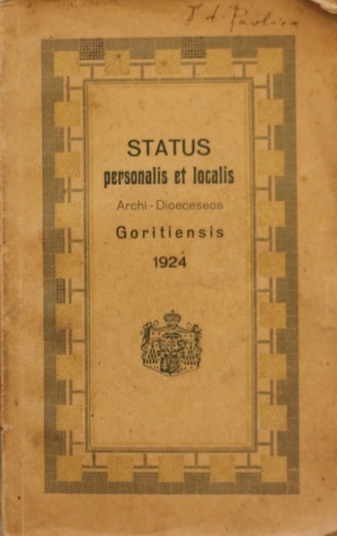 Status personalis et localis Archi-Dioeceseos Goritiensis ineunte anno 1924