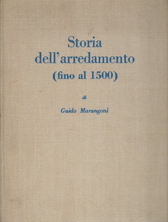 Storia dell'arredamento.