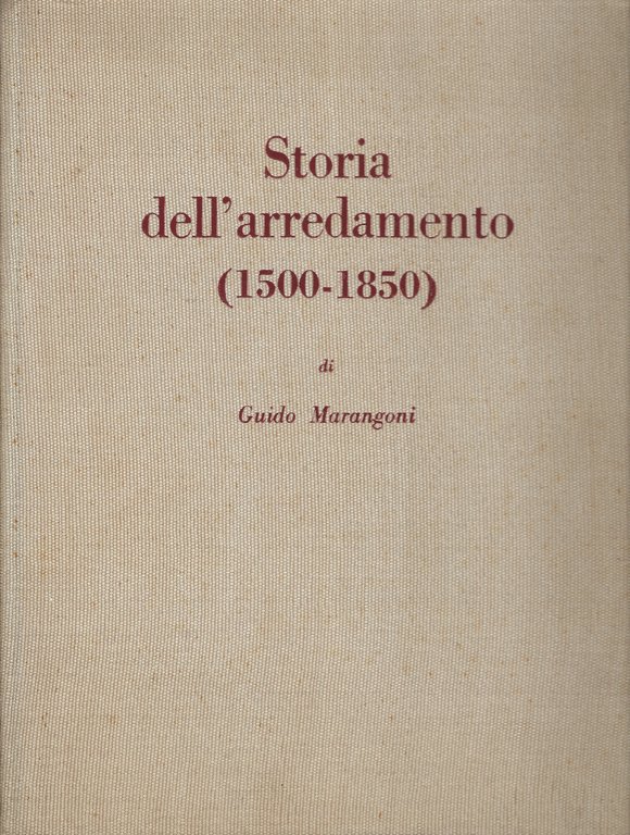 Storia dell'arredamento.