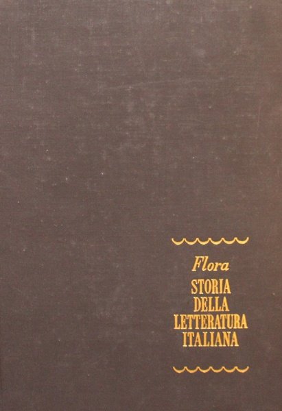 Storia della letteratura italiana