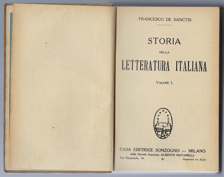 Storia della Letteratura Italiana