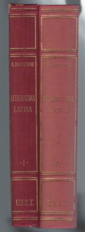 Storia della letteratura latina. Voll. I-II