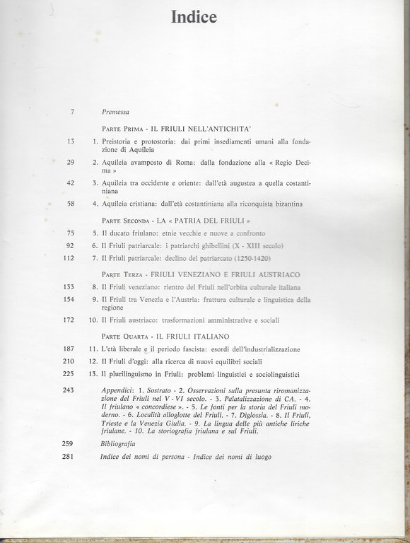 Storia, lingua e società in Friuli