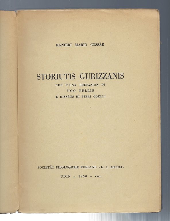 Storiutis Gurizzanis