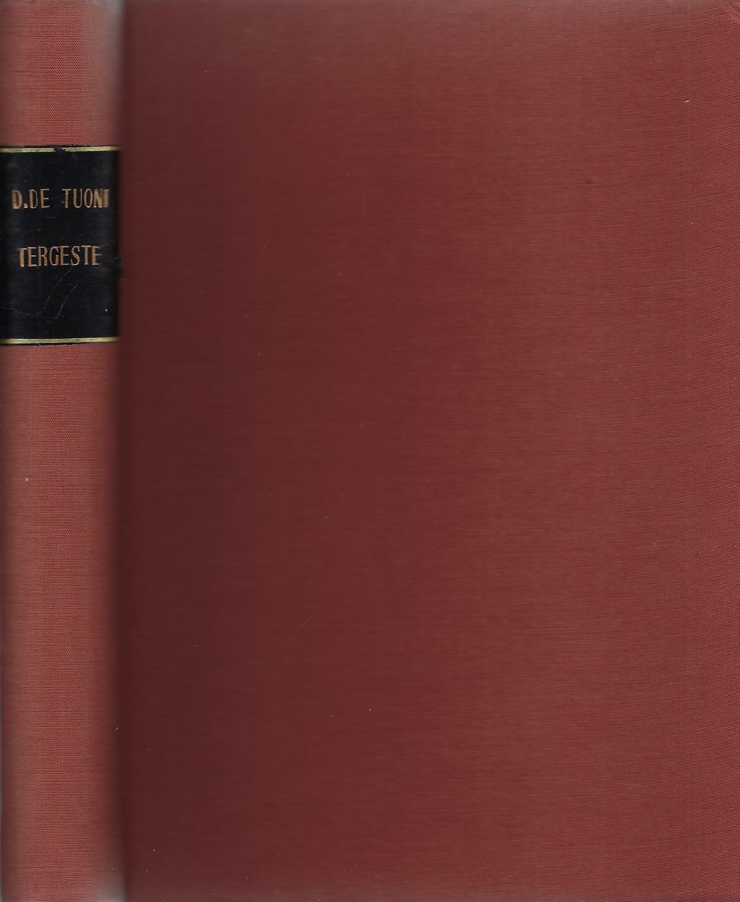 Tergeste. Scene e figure di vita Triestina