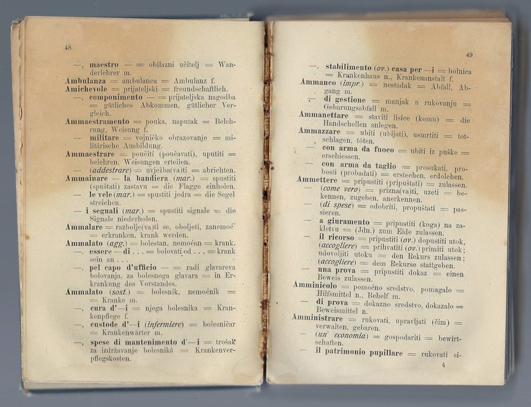 Terminologia ufficiale