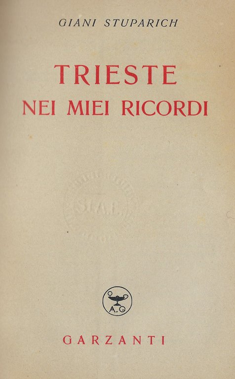 Trieste nei miei ricordi