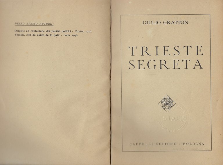 "Trieste segreta"