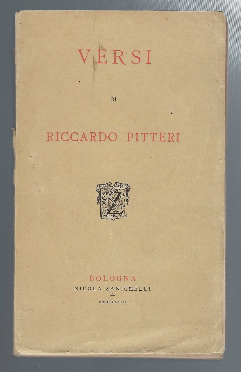Versi di Riccardo Pitteri