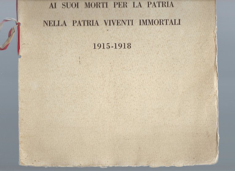 Villa Santina ai suoi Morti per la Patria Nella Patria …