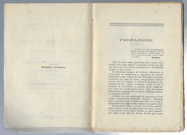 Villotte Friulane Moderne (amorose, sociali, storiche, filosofiche e letterarie), con …
