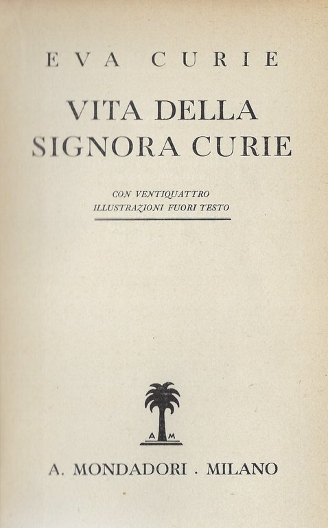 Vita della Signora Curie