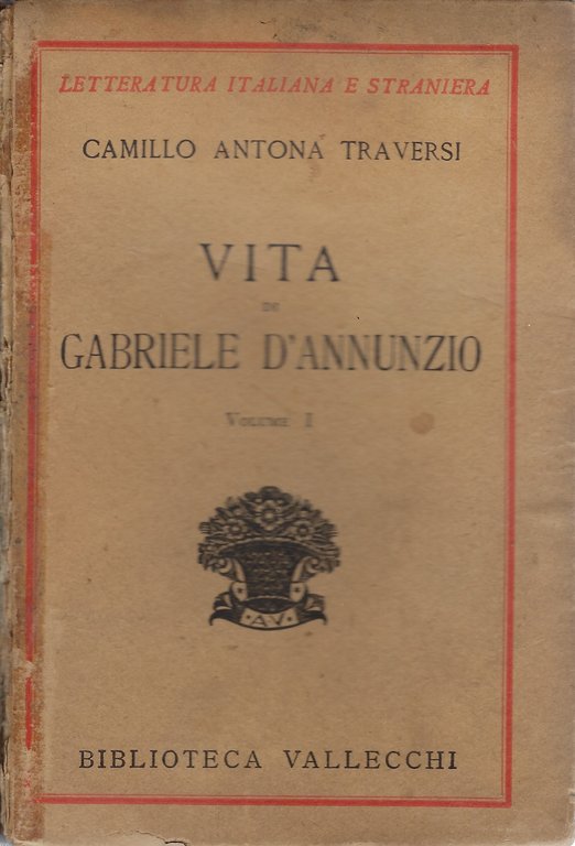 "Vita di Gabriele D'Annunzio"