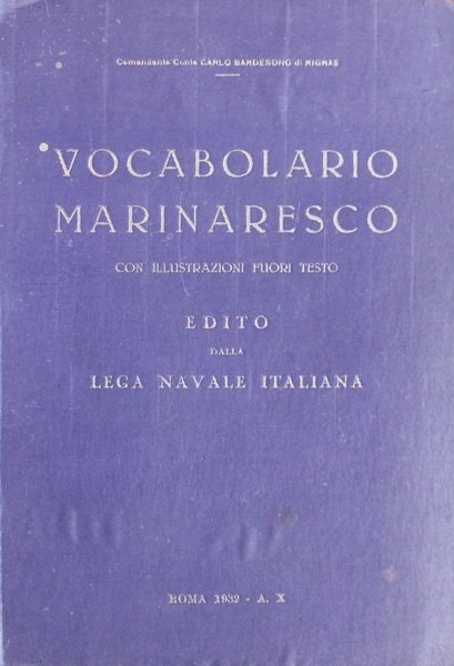 Vocabolario marinaresco