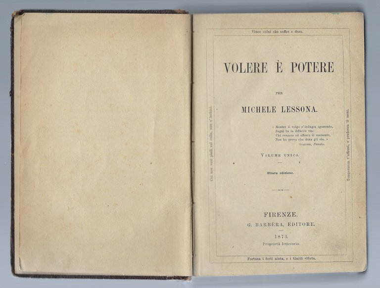 Volere è potere