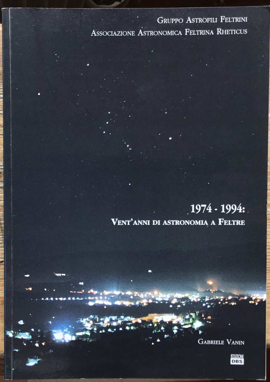 1974-1994 vent’anni di astronomia a Feltre | Immagine principale