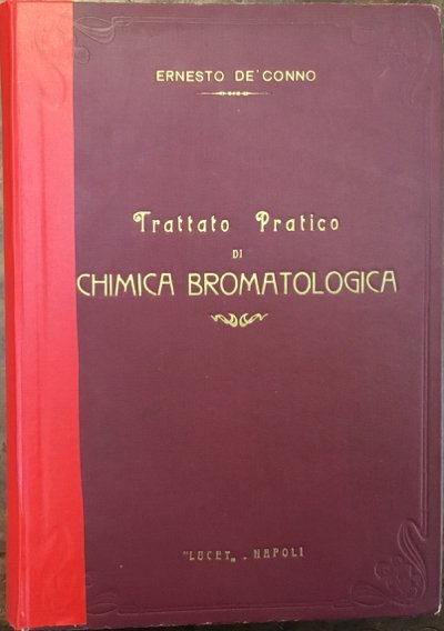 Trattato di chimica bromatologica