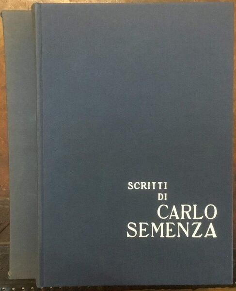 Scritti di Carlo Semenza