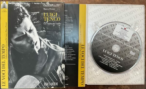 Luigi Tenco. Un miracolo breve. Libro + CD