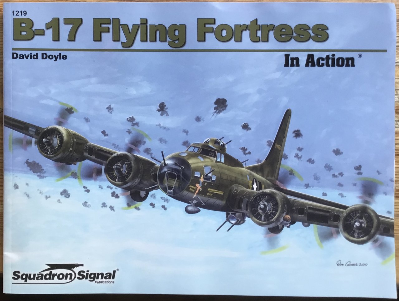 B-17 Flying Fortress. In action