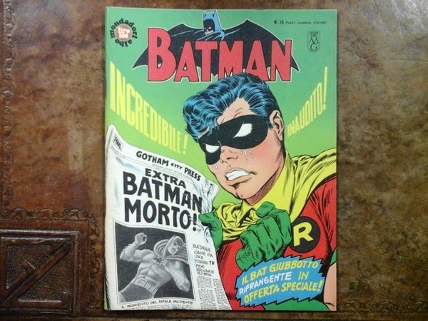 BATMAN N. 16 ALBO MONDADORI - 17/9/1967