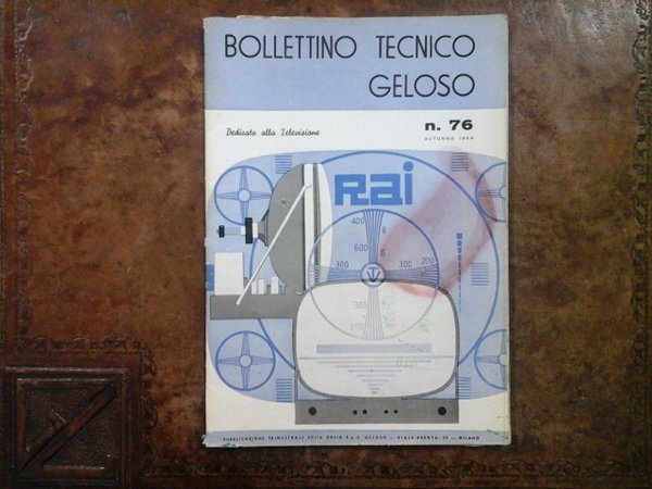 Bollettino tecnico Geloso num. 76. Autunno 1959