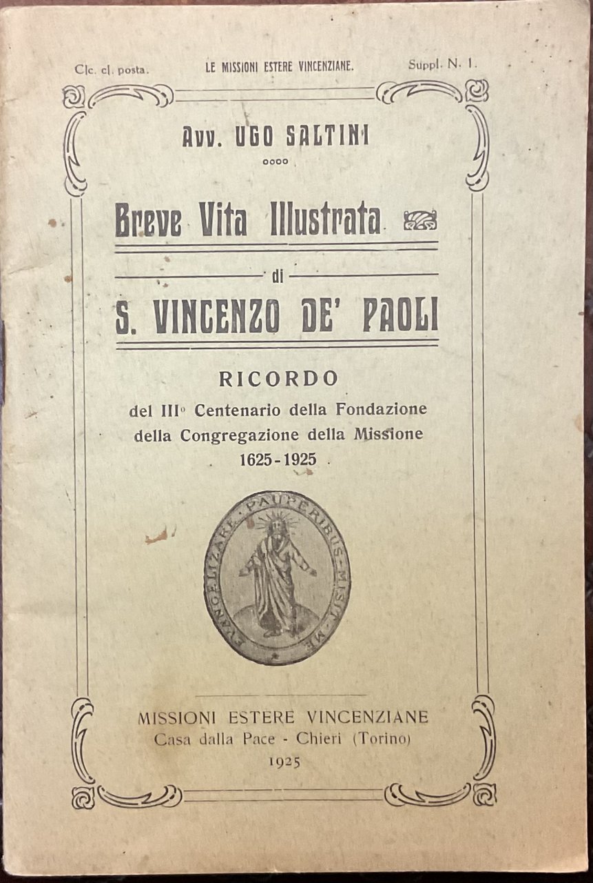 Breve vita illustrata di S. Vincenzo De’ Paoli