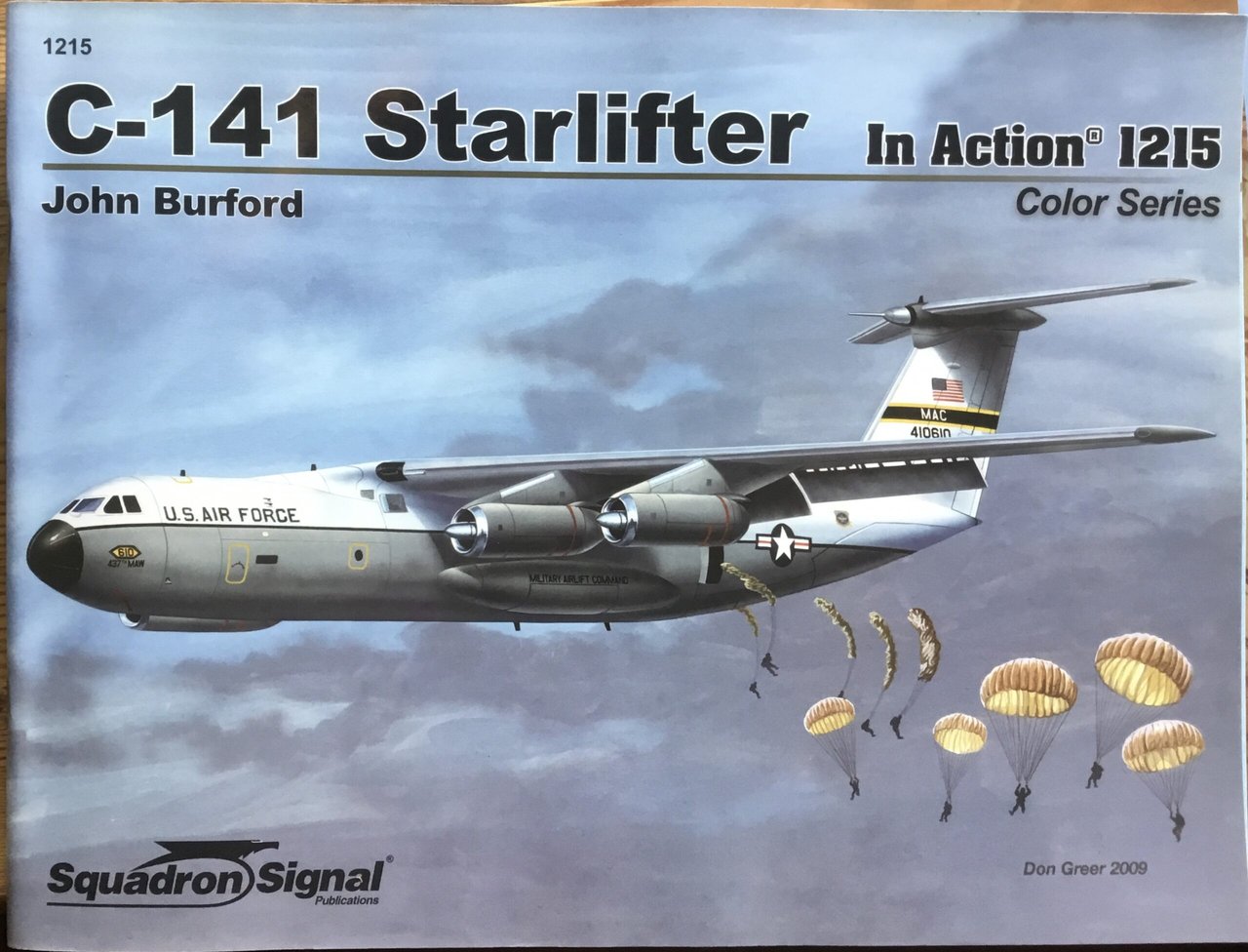 C-141 Starlifter. In Action 1215. Color Series