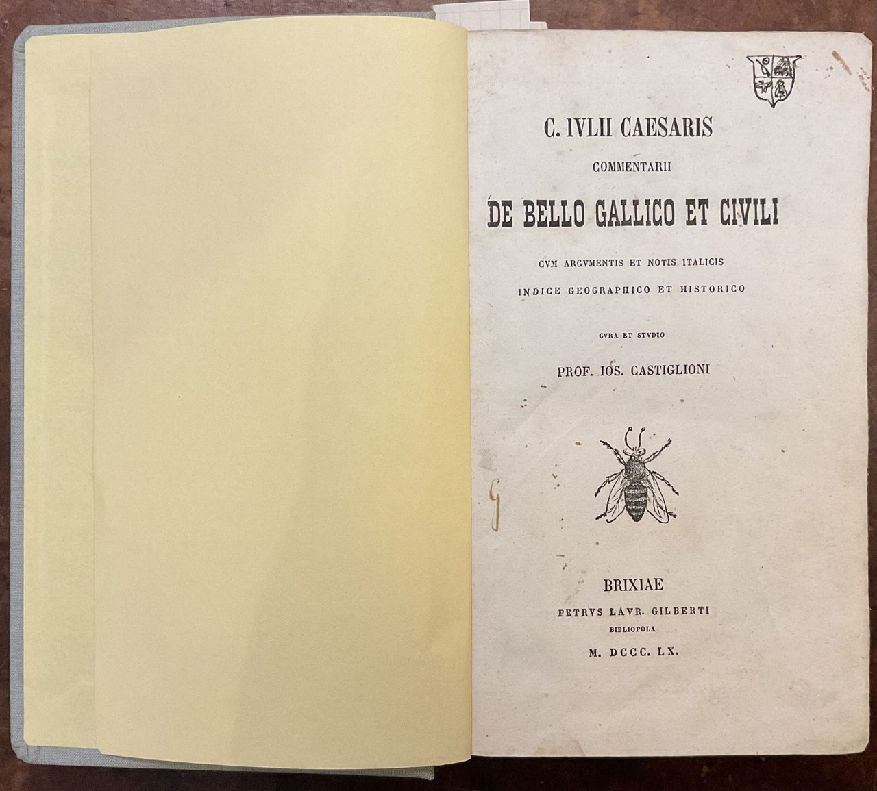 Caii Iulii Caesaris Commentarii De bello gallico et civili