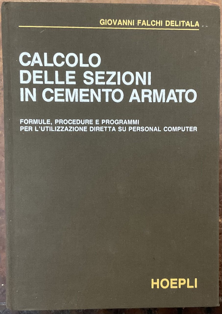 Calcolo delle sezioni in cemento armato