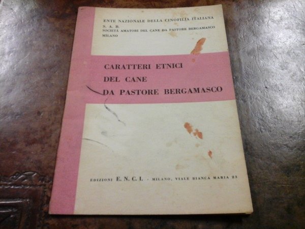 Caratteri etnici del cane da pastore bergamasco